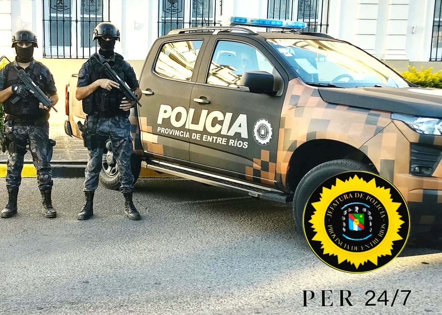 La Guardia Especial Feliciano recibió nuevo móvil y equipamiento