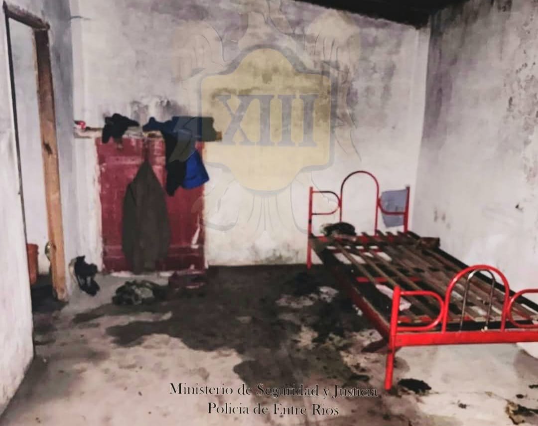 Feliciano: incendio en una vivienda e intervención de la justicia