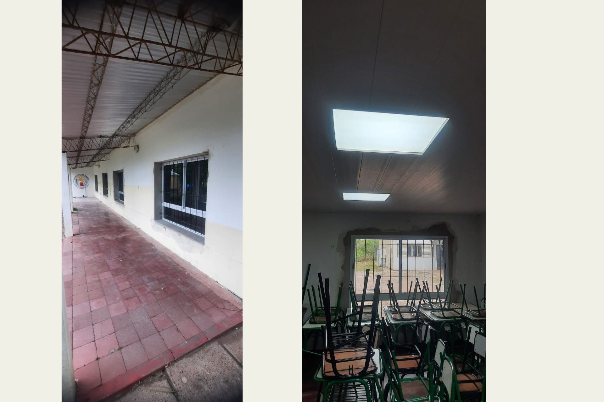 Feliciano: se concretaron mejoras en un edificio escolar de La Verbena