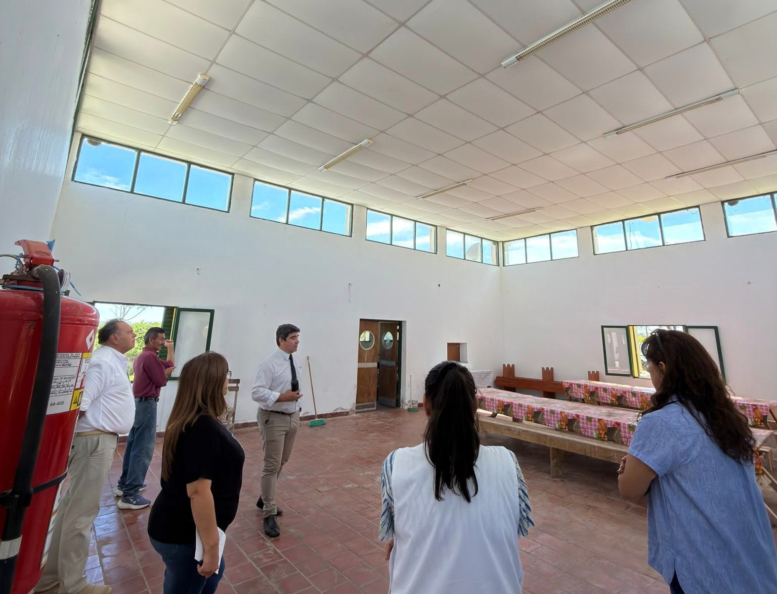 Provincia realizó obras en la escuela N°10 de Las Mulitas