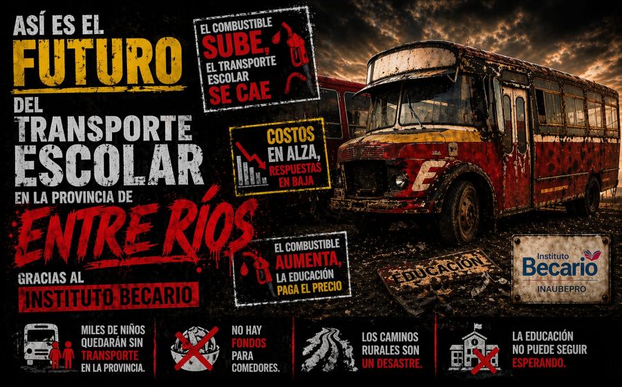 Transportistas Escolares dieron a conocer la difícil situación que atraviesa el sector